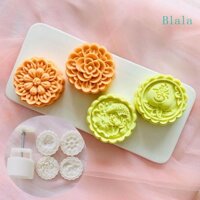 Khuôn Nhấn Tay Làm Bánh Trung Thu / Bánh Trung Thu Hình Hoa Anh Đào Tinh Tế diy