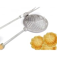 Khuôn nướng bánh kẹp tổ ong bằng gang