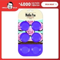 Khuôn Nướng Bánh muffin Silicon 6 ô UBL KC0029