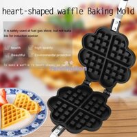 Khuôn nướng bánh Waffle hình trái tim chống dính