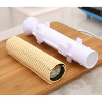 Khuôn ống làm sushi, cơm cuộn siêu nhanh Tặng mành cuộn sushi kèm vá múc-Dụng cụ cuốn sushi gimbab siêu nhanh 2977cm - Dụng cụ làm sushi tại nhà, khuôn nhựa làm sushi