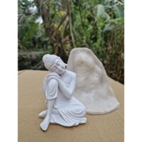 Khuôn Phật Ngồi An Nhiên Cao 12cm. Khuôn Silicon Đúc tượng phật an nhiên bình an