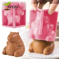 Khuôn Pudding SPDD, Khuôn Silicon 3D Capybara Thạch, Dụng Cụ Làm Bánh Không Mùi DIY Khuôn Nến Có Thể Tái Sử Dụng Nhà Bếp