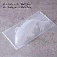 Khuôn rau câu cá chép nhựa lớn