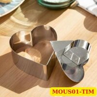 Khuôn RING Mousse Nhấn Cookies Cutter Dụng Cụ Làm Bánh Quy - MOUS01 - MOUS01-TIM