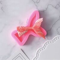 Khuôn silicon 4D đuôi cá lớn