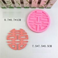 Khuôn silicon Chữ Hỷ