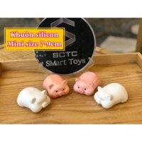 KHUÔN SILICON CON HEO ĐẤT