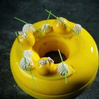 Khuôn Silicon Donut Macaron Bánh Quy Mousse Khuôn Bánh Tròn Dụng Cụ Nướng Bánh