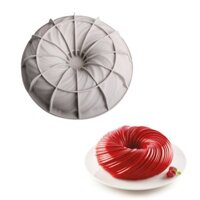 Khuôn silicon hình cầu tóc lớn 6 kết nối Secret Line Mousse Cake Mold