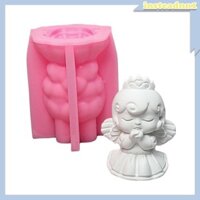 Khuôn silicon hình cô gái inste để nướng sô cô la xà phòng nhựa Epoxy