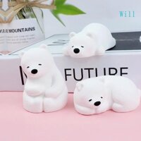 Khuôn silicon hình gấu động vật Blala 3D để làm xà phòng kẹo mềm tự làm sô cô la