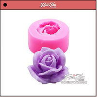 Khuôn silicon Hoa Hồng A1 4.7cm làm bánh rau câu 3D 4D nhấn xôi, fondant, socola, nến hanmade