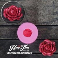 Khuôn silicon hoa Hồng Thái D16 làm bánh rau câu 3D 4D nhấn xôi, fondant, socola, nến hanmade