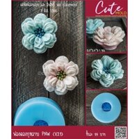 Khuôn silicon hoa Hồng Thái X21 làm bánh rau câu 3D 4D nhấn xôi