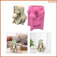 Khuôn silicon hoa KRA Khuôn trồng cây mọng nước Khuôn DIY Giá đỡ khuôn