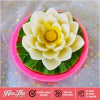 Khuôn silicon Hoa Sen Nở Đại 10cm nhấn xôi hoa đậu, làm bánh rau câu, khuôn chè trôi nước, mâm cúng thôi nôi