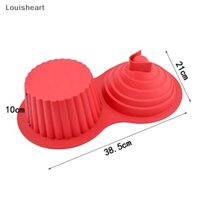 Khuôn Silicon Khổng Lồ 3D Dùng Làm Bánh Cupcake