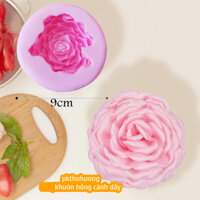 Khuôn silicon làm bánh hồng cánh dầy
