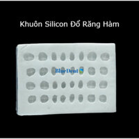 Khuôn Silicon Mềm Dẻo Để Đổ SápTạo Mô Hình Răng Hàm
