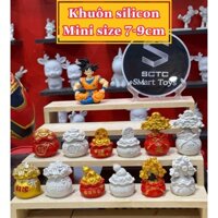 KHUÔN SILICON MINI HŨ TIỀN , TÚI THẦN TÀI , NGÀY TẾT , TÀI LỘC