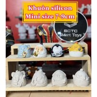 KHUÔN SILICON MINI THÚ HOẠT HÌNH