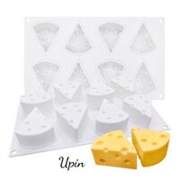 Khuôn silicon phô mai 8 miếng làm pudding, mousse, rau câu