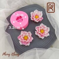 Khuôn Silicon Rau Câu Hoa Hồng Thái