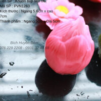 Khuôn silicon sen búp 06