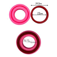 khuôn silicon viền tròn làm hũ vàng tài lộc