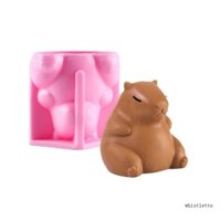Khuôn Silicon Whi Capybara Khuôn Nướng Bánh Sáng Tạo Thích Hợp Cho Bánh Kẹo Và Băng Phụ Kiện Nhà Bếp Nhựa Tượng Khuôn