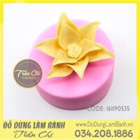 Khuôn silicone hoa Trạng Nguyên 9 cánh (0535)
