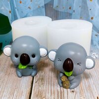 Khuôn Silicone Làm Bánh Hình Gấu Koala 3d Chất Lượng Cao