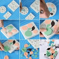 Khuôn silicone Làm Cây Thông Giáng Sinh 3d epoxy resin diy