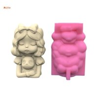 Khuôn Silicone Làm Giá Đỡ Chậu Hoa Resin DIY