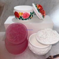 Khuôn Silicone Làm Hộp Đựng Hoa Epoxy Resin