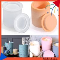 Khuôn Silicone Làm Lọ Nến Hình Trụ Đa Năng Tiện Dụng