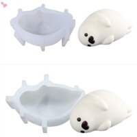Khuôn silicone Làm Trang Sức Hình Cá Heo 3d