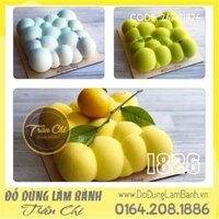 Khuôn silicone trắng gối vuông (1826)