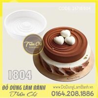 Khuôn silicone trắng tròn xoắn (1804)