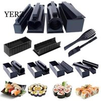 Khuôn Sushi YZ, Bộ Dụng Cụ Làm Sushi Nhật Bản Hình Tròn / Trái Tim, Nhựa Di Động DIY Cơm Bóng Khuôn Nhà Hàng