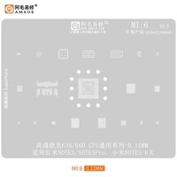 Khuôn Tạo Hình Amaoe MI6 BGA Cho Redmi Note 5 5Pro Xiaomi Note3 6X CPU SDM660 SDM636 RAM POWER Chip IC