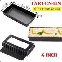 Khuôn Tart Trứng Bánh Pizza Tròn Tim Chống Dính Đế Rời kích thước 10Cm 14Cm 20Cm 22Cm Chất Lượng Cao - TARTCIR TARTTIM - TARTCN4IN