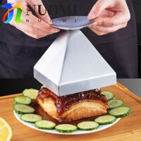 Khuôn Thịt Chùa NUOMI, Khuôn Bấm Sushi Bốn Kim Tự Tháp Bạc, Đồ Dùng Nhà Bếp Thép Không Gỉ Chống Rỉ Đáy Phẳng Khuôn Bánh Bao Cơm Nhà Hàng