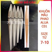 Khuôn thủy tinh làm phao thủ công câu cá MẪU C01 chuyên rô phi, diêu hồng,cá khó ,,,