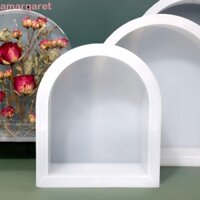 Khuôn trang trí hình vòm AMARRET, Khuôn nhựa S / M / L hình vòm, Thời trang DIY Handmade Pha lê Epoxy Resin Khuôn silicon Nhà