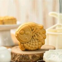 Khuôn trung thu 150g 1 mặt Cá Chép