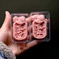 Khuôn trung thu 50g Cá Phát Tài Phát Lộc