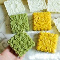 khuôn trung thu lò xo 4 mặt vuông 150g ,200g