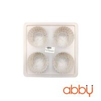 Khuôn Trung thu Thạch rau câu vỉ 4 bánh Song ngư